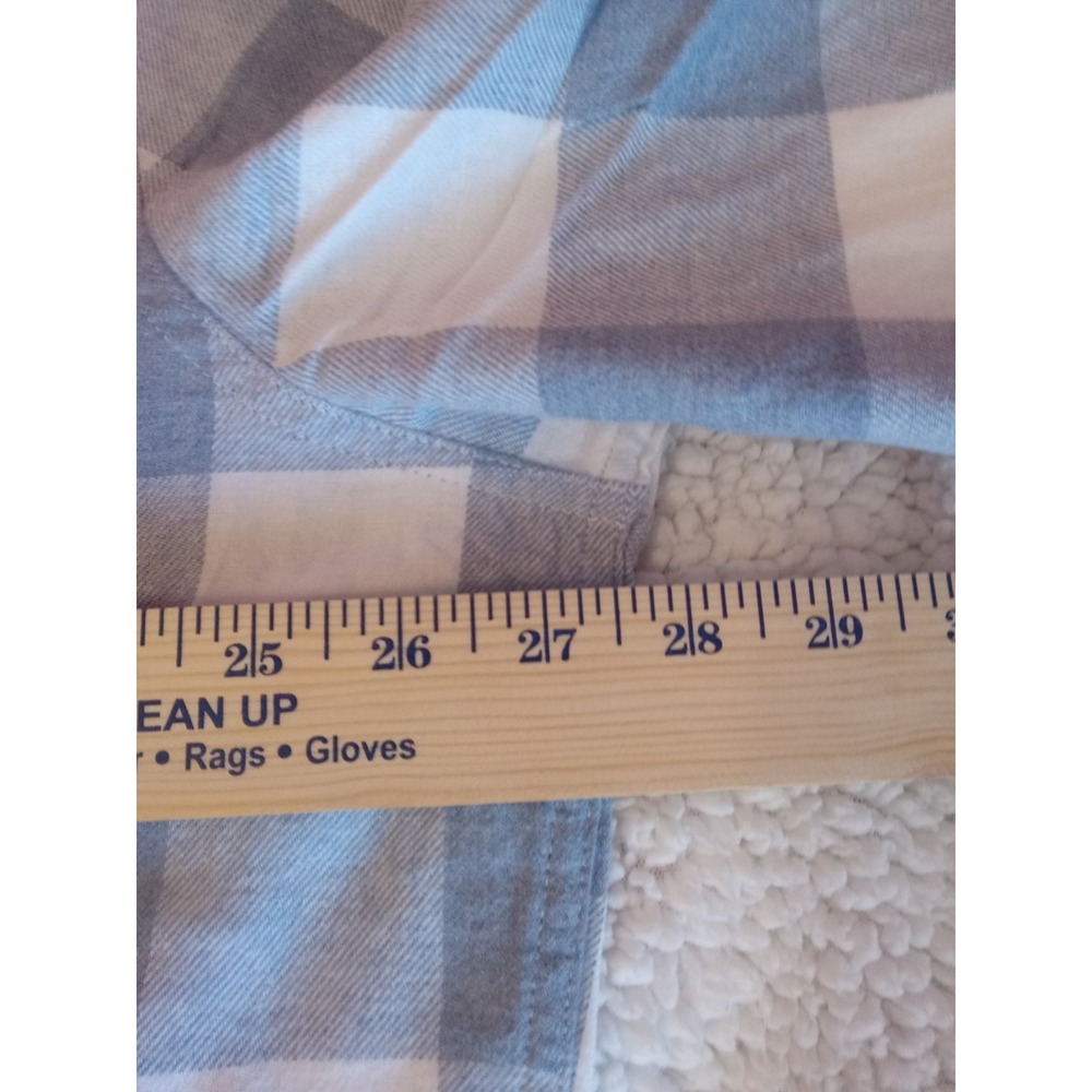Men's Sonoma Goods For‎ Life Supersoft Flannel 2XL XXL Blue Plaid New - Picture 6 of 7